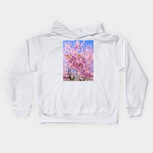 Beautiful pink flowers Kids Hoodie